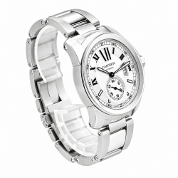 Cartier Calibre De 42MM W7100015 Stainless Steel Watch